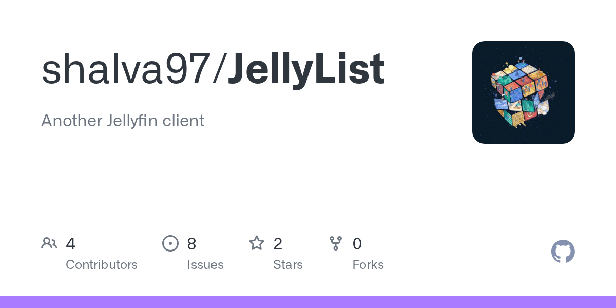 GitHub shalva97/JellyList Another Jellyfin client