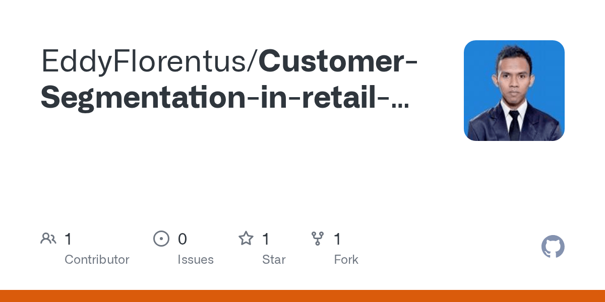 GitHub EddyFlorentus/CustomerSegmentationinretailstore