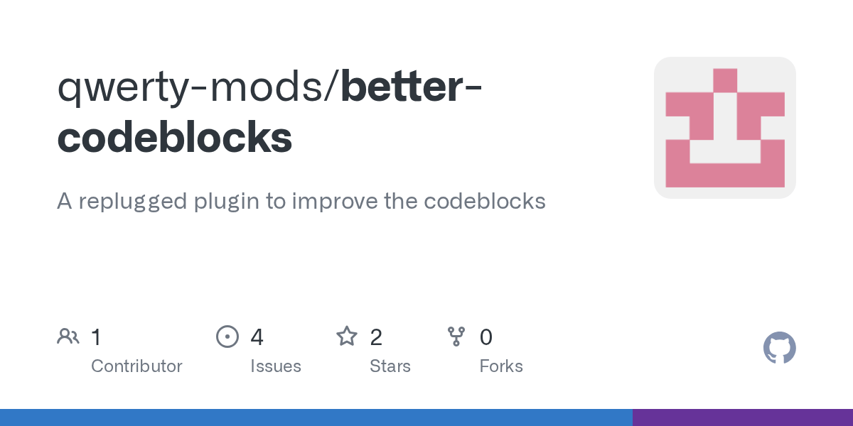 GitHub qwertymods/bettercodeblocks A replugged plugin to improve