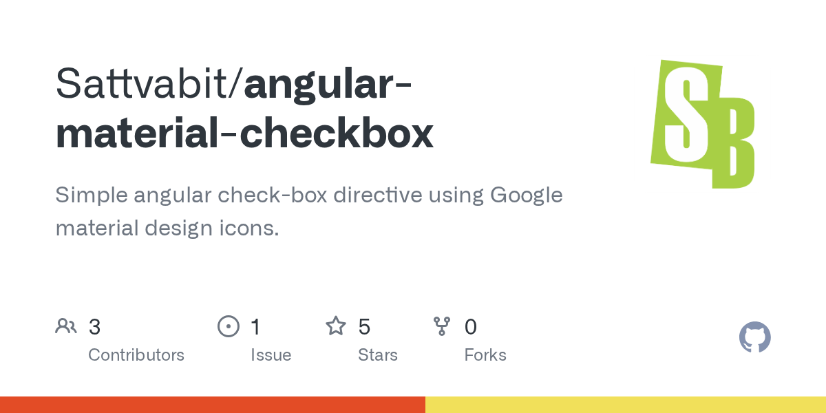 GitHub Sattvabit/angularmaterialcheckbox Simple angular checkbox