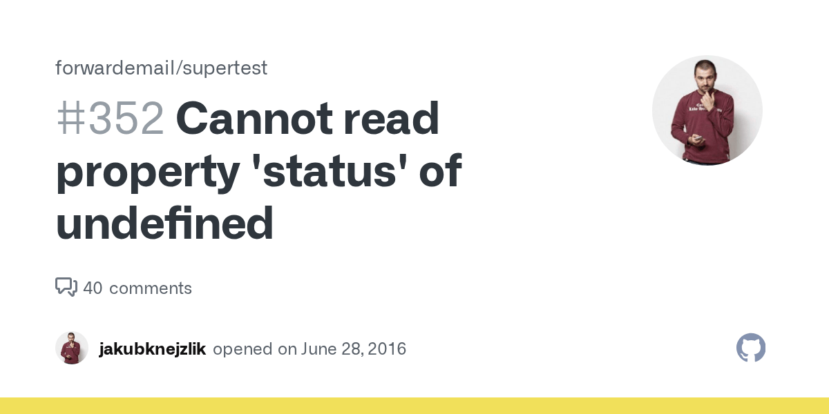 Cannot read property 'status' of undefined · Issue 352 · ladjs