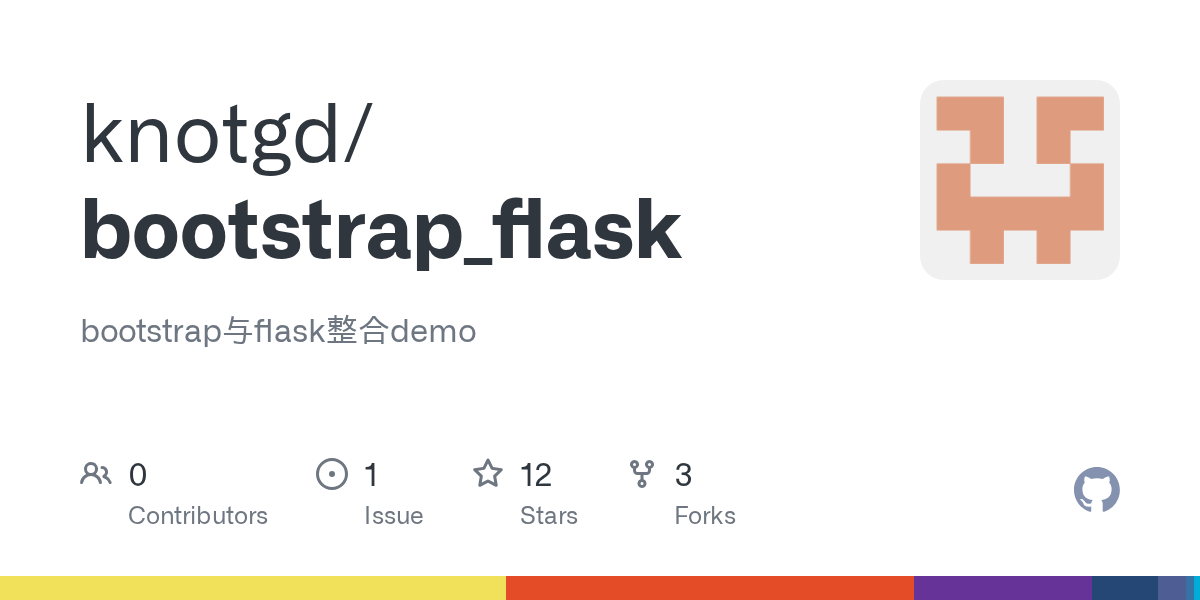 GitHub knotgd/bootstrap_flask bootstrap与flask整合demo