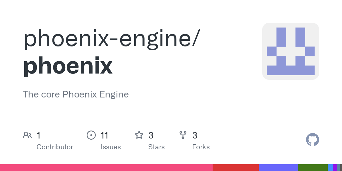 GitHub - phoenix-engine/phoenix: The core Phoenix Engine