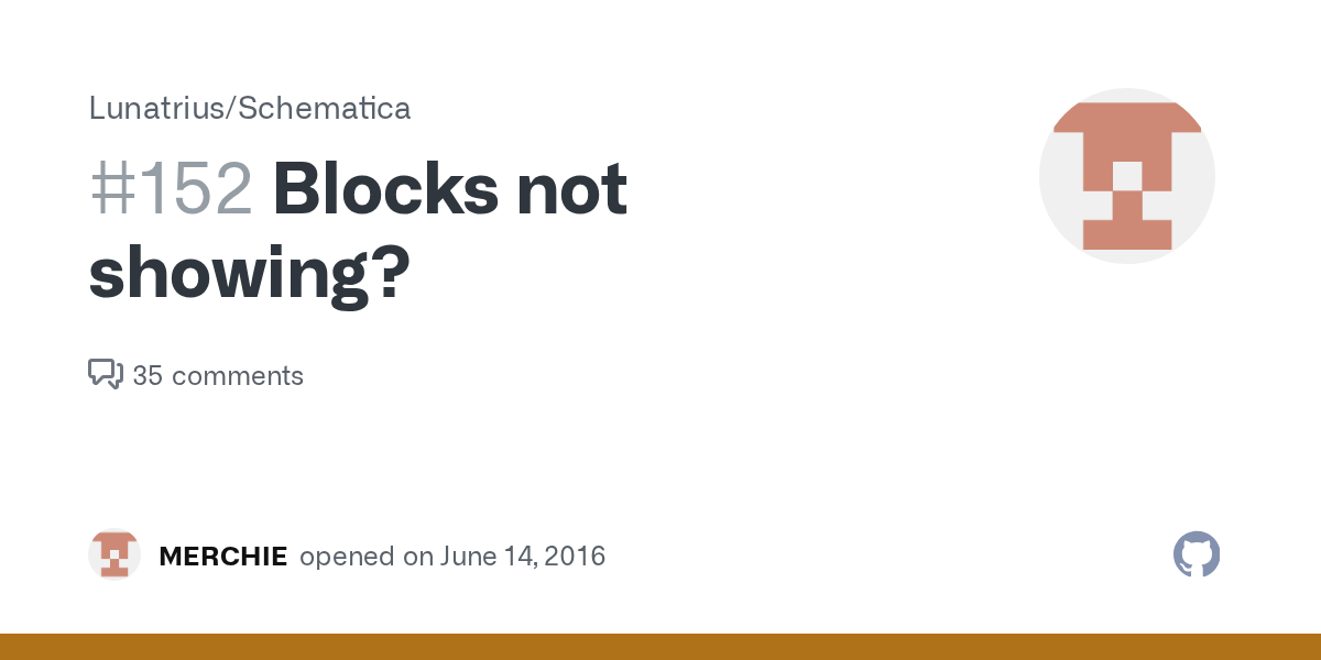 Blocks not showing? · Issue 152 · Lunatrius/Schematica · GitHub