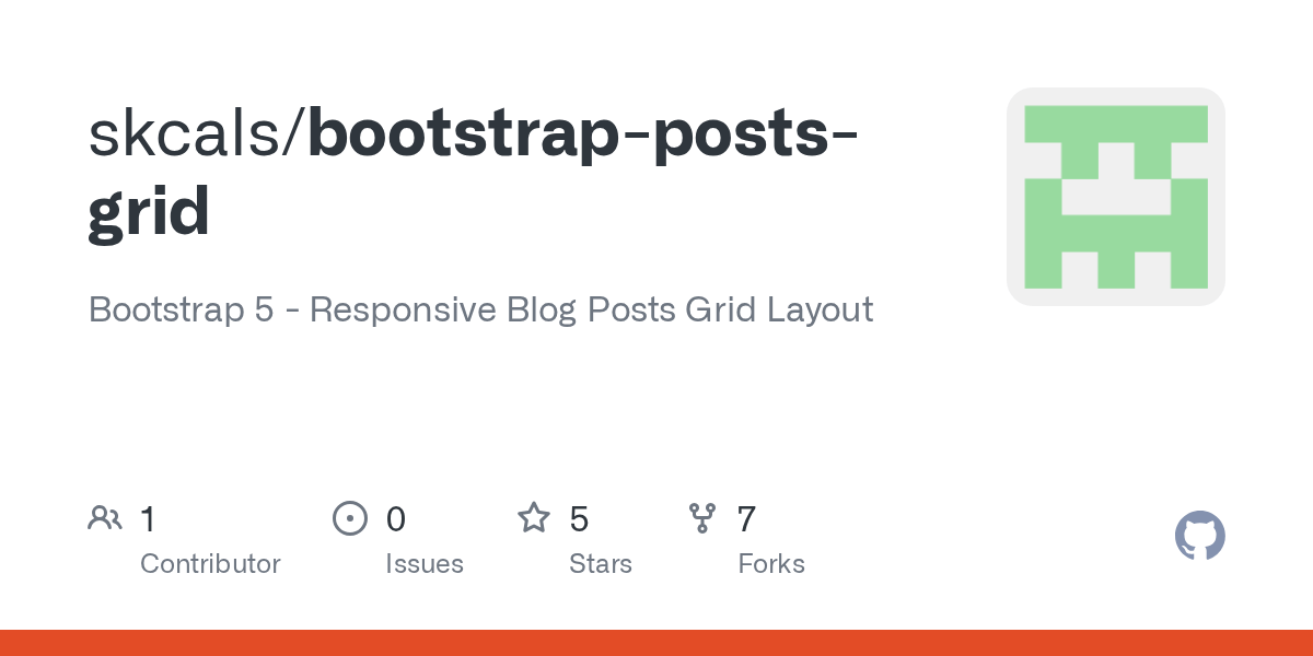 bootstrappostsgrid/index.html at main · skcals/bootstrappostsgrid