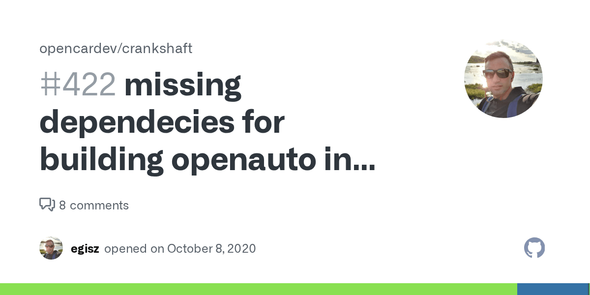 missing dependecies for building openauto in prebuilts (on Rpi4, buster