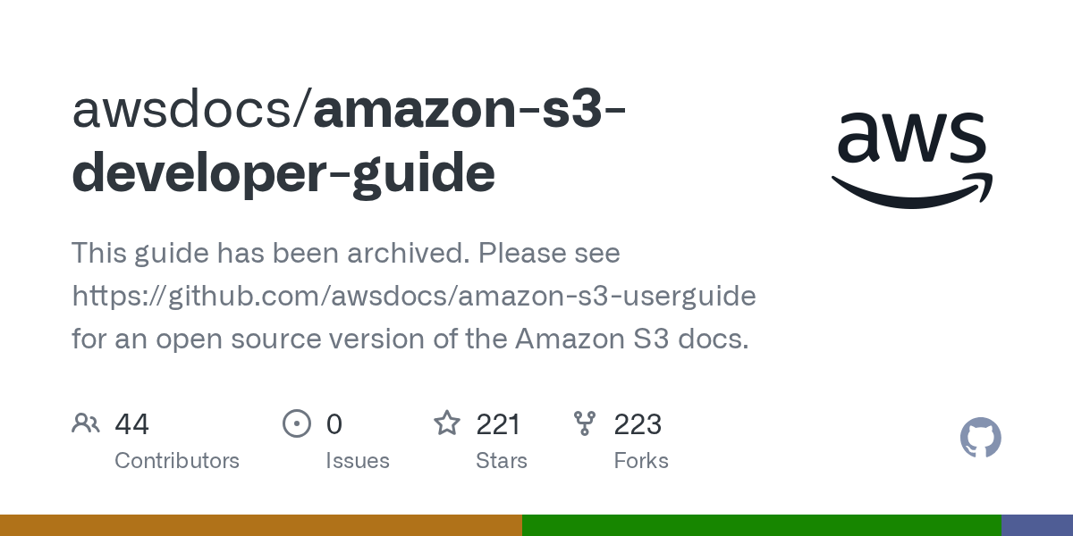 amazons3developerguide/examplebucketpolicies.md at master