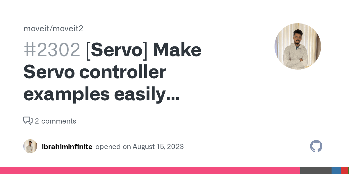 [Servo] Make Servo controller examples easily configurable to different