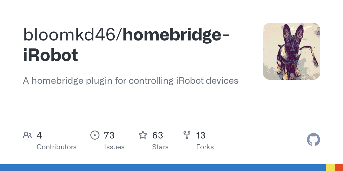 Issues · bloomkd46/homebridgeiRobot · GitHub