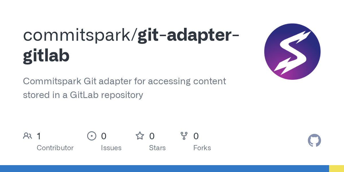 GitHub contentlabsh/gitadaptergitlab