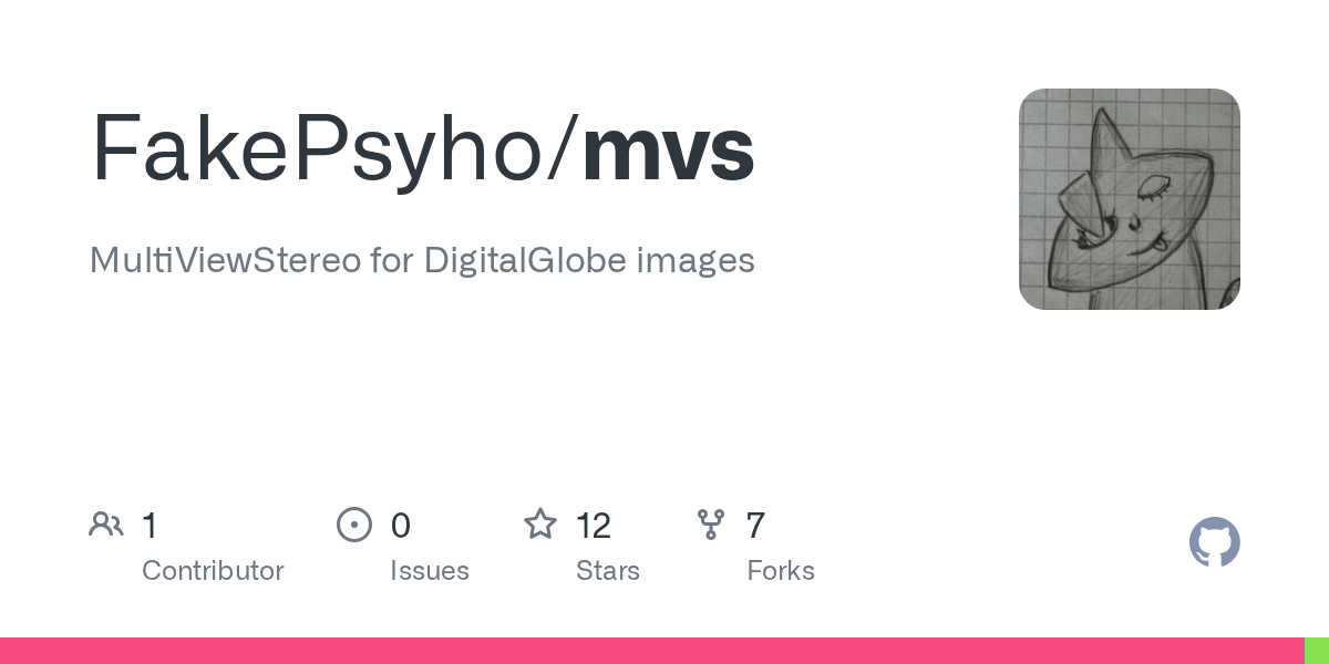 GitHub FakePsyho/mvs MultiViewStereo for DigitalGlobe images