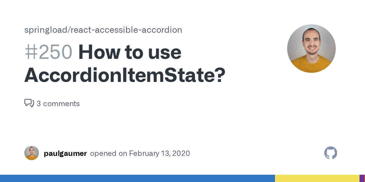 How to use AccordionItemState? · Issue 250 · springload/react