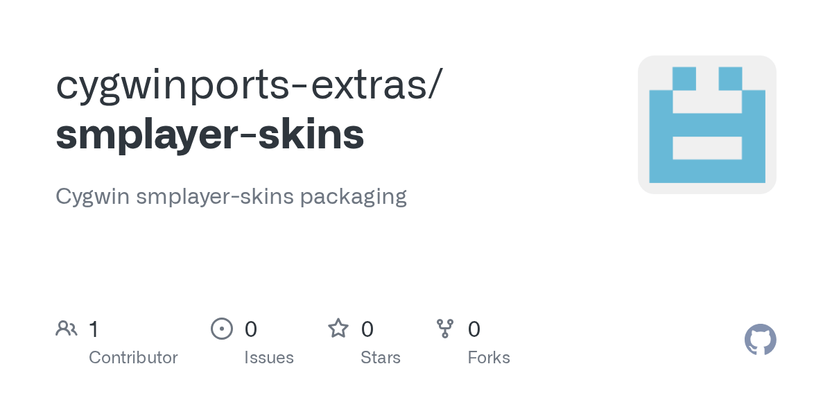 GitHub cygwinportsextras/smplayerskins Cygwin smplayerskins packaging