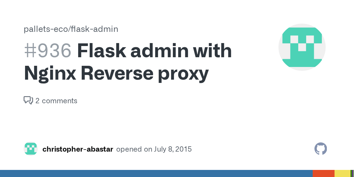 Flask admin with Nginx Reverse proxy · Issue 936 · flaskadmin/flask