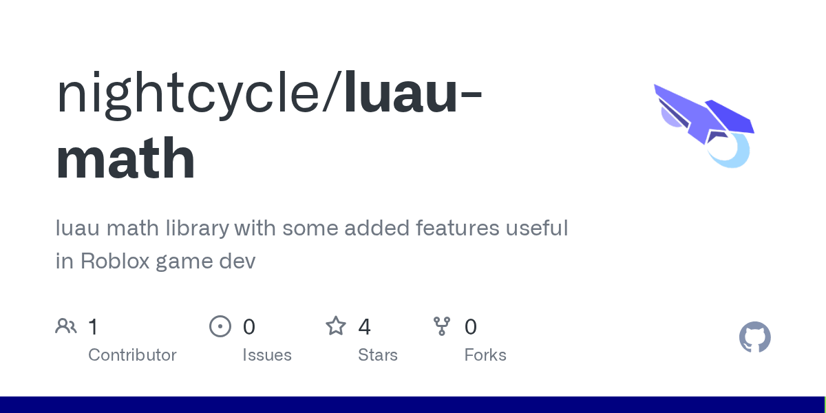 luaumath/init.lua at main · nightcycle/luaumath · GitHub