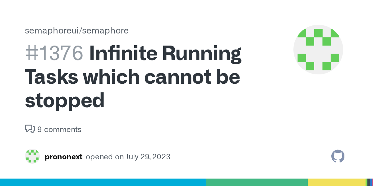 Infinite Running Tasks which cannot be stopped · Issue 1376 · ansible