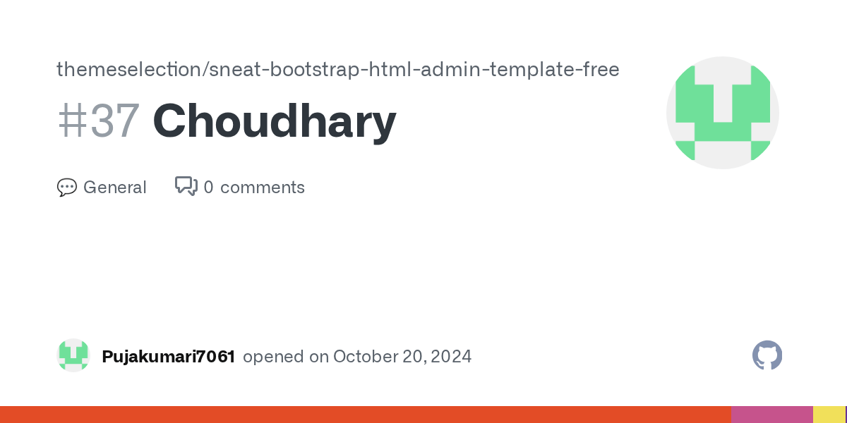 Choudhary · themeselection sneatbootstraphtmladmintemplatefree