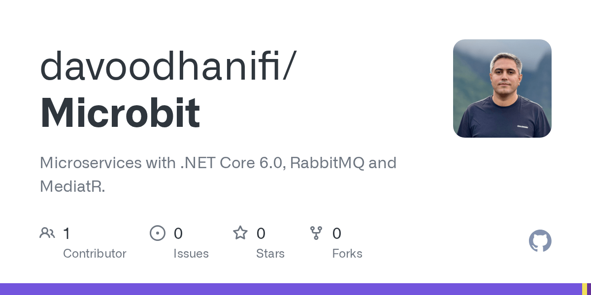 GitHub davoodhanifi/Microbit Microservices with