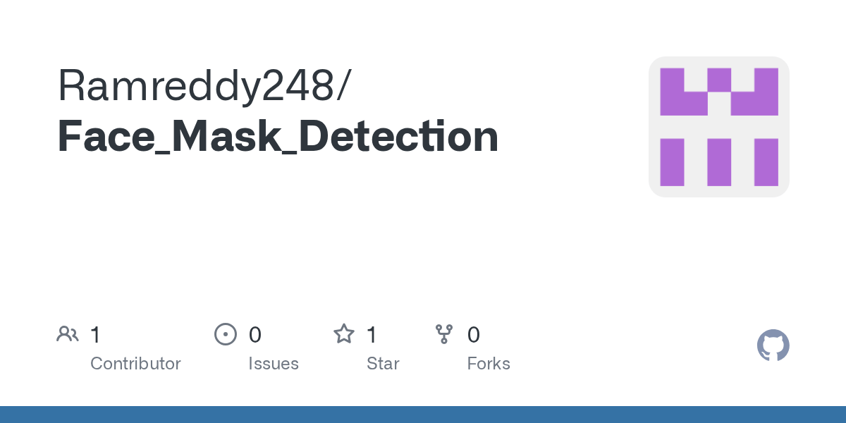 GitHub ram9666/Face_Mask_Detection