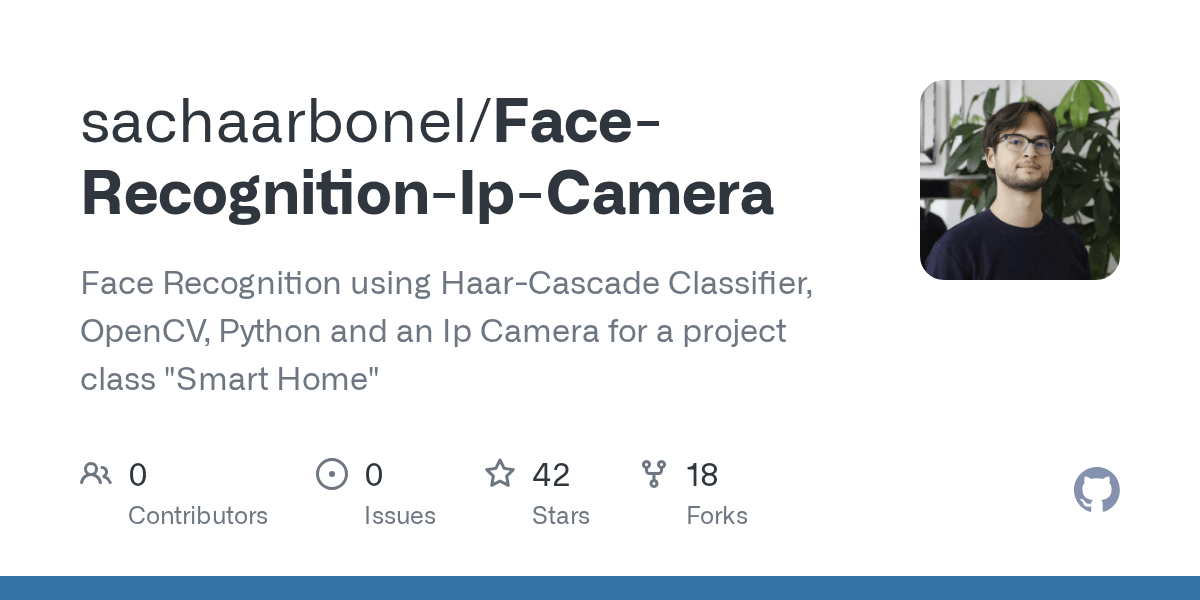GitHub sachaarbonel/FaceRecognitionIpCamera Face Recognition