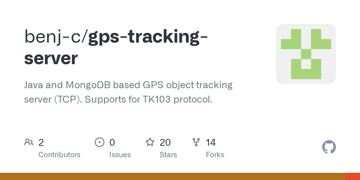 GitHub benjc/gpstrackingserver Java and MongoDB based GPS object