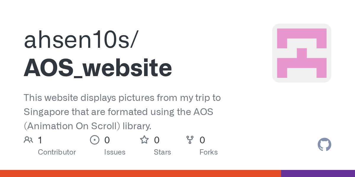 GitHub ahsen10s/AOS_website This website displays pictures from my