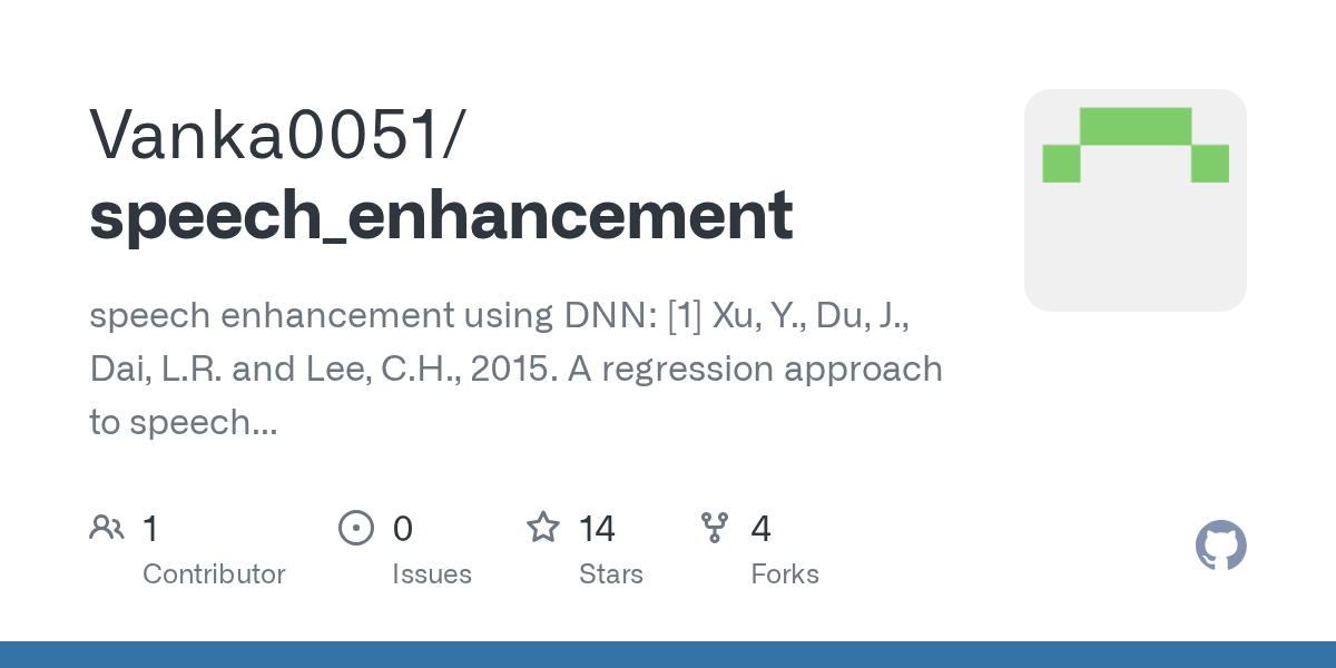 speech_enhancement/evaluate.py at master · Vanka0051/speech_enhancement