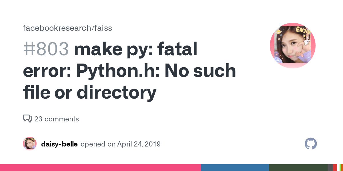 make py: fatal error: Python.h: No such file or directory · Issue 