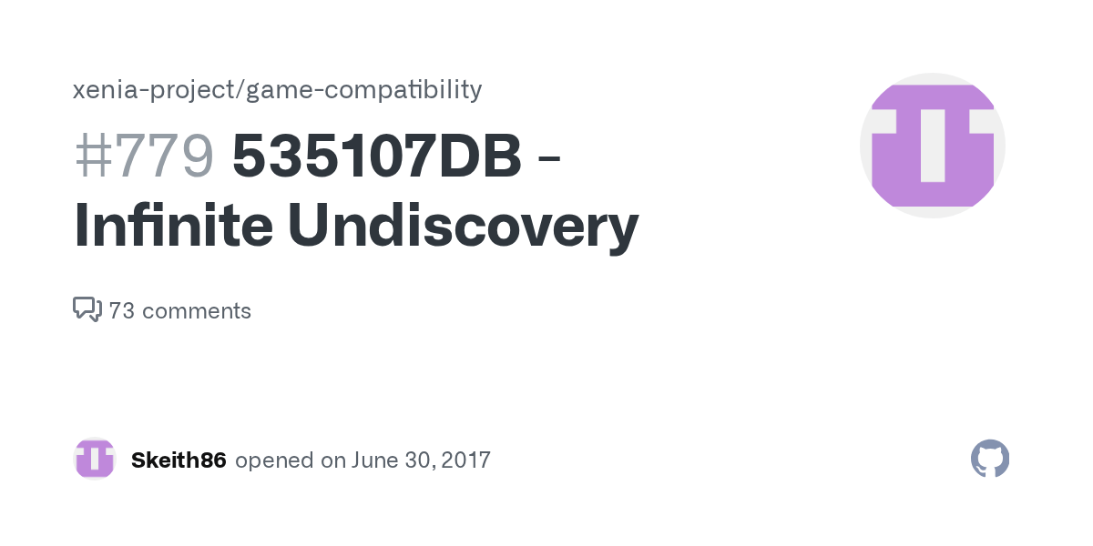 535107DB Infinite Undiscovery · Issue 779 · xeniaproject/game