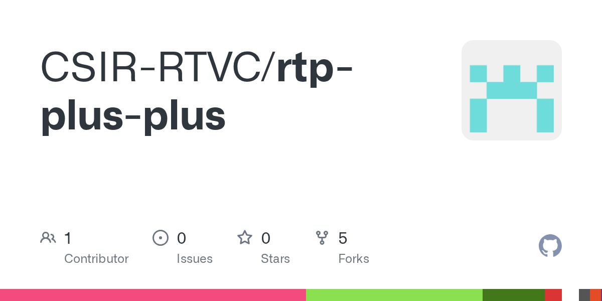 GitHub - CSIR-RTVC/rtp-plus-plus