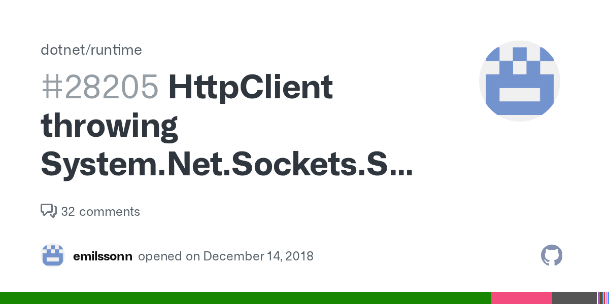 HttpClient throwing after 21 seconds