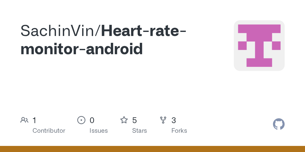 GitHub SachinVin/Heartratemonitorandroid