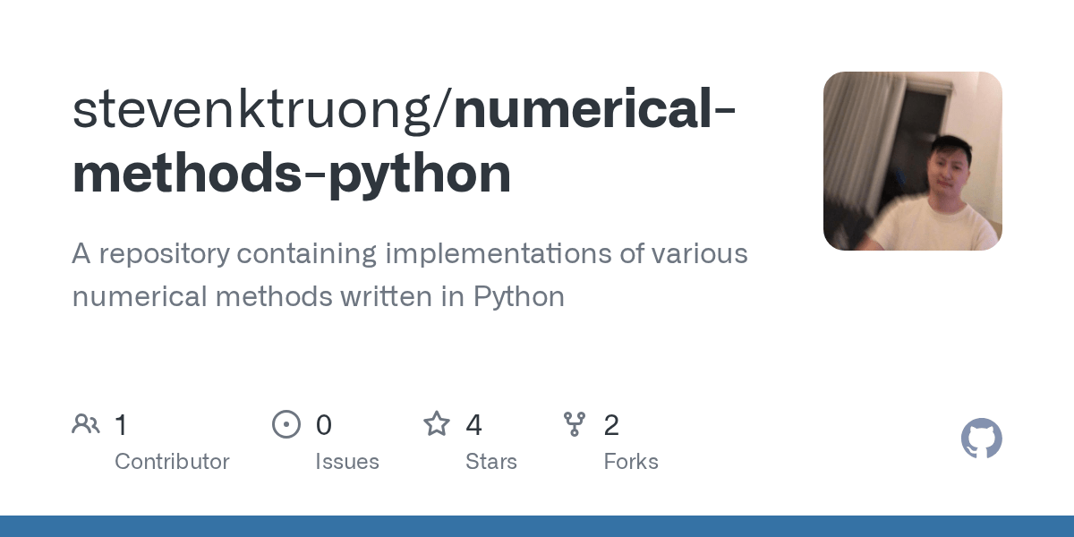 numericalmethodspython/fixedpoint.py at master · stevenktruong