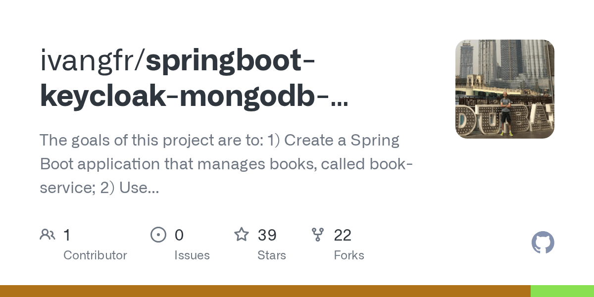 GitHub ivangfr/springbootkeycloakmongodbtestcontainers Goals 1