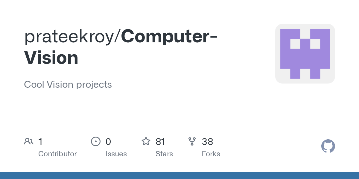 GitHub Cool Vision projects