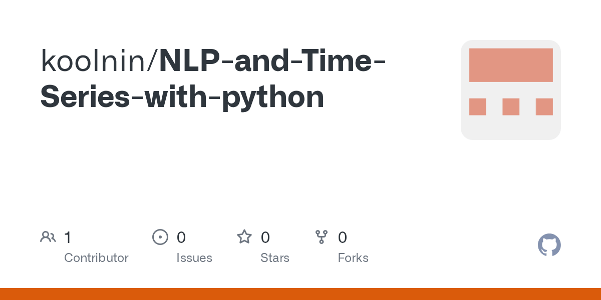 NLPandTimeSerieswithpython/Time Series Analysis and Forecasting