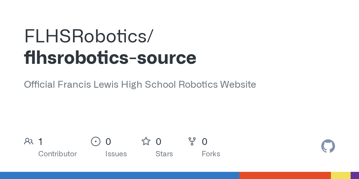 GitHub FLHSRobotics/flhsroboticssource Official Francis Lewis High