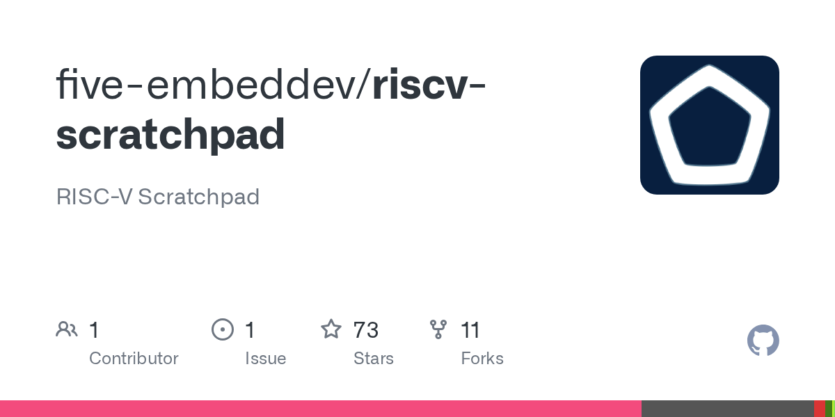 riscvscratchpad/Makefile at master · fiveembeddev/riscvscratchpad