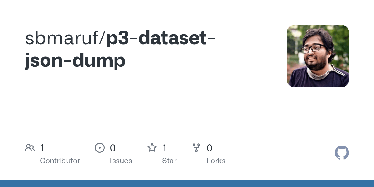 GitHub sbmaruf/p3datasetjsondump