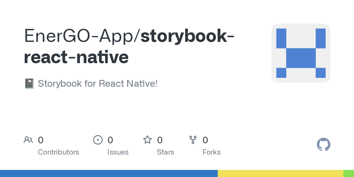GitHub EnerGOApp/storybookreactnative 📓 Storybook for React Native!