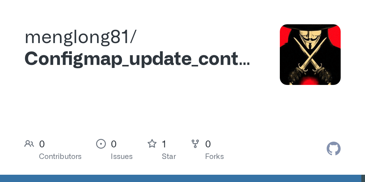 GitHub menglong81/Configmap_update_controller