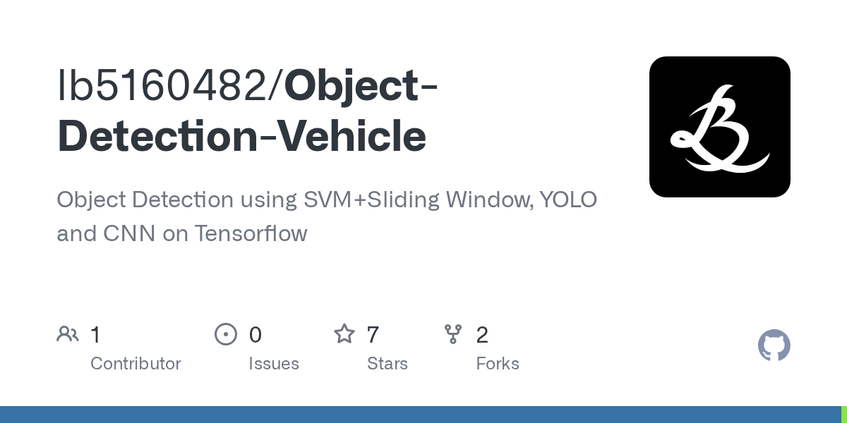 GitHub lb5160482/ObjectDetectionVehicle Object Detection using SVM