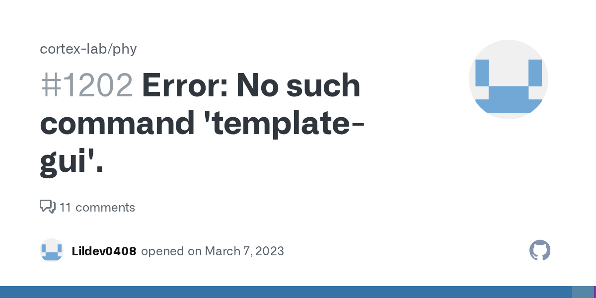 Error No such command 'templategui'. · Issue 1202 · cortexlab/phy