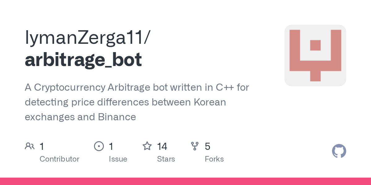 GitHub lymanZerga11/arbitrage_bot A Cryptocurrency