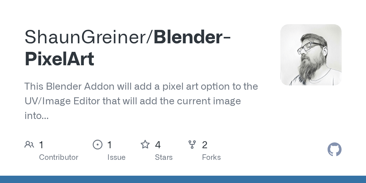 GitHub ShaunGreiner/BlenderPixelArt This Blender Addon will add a