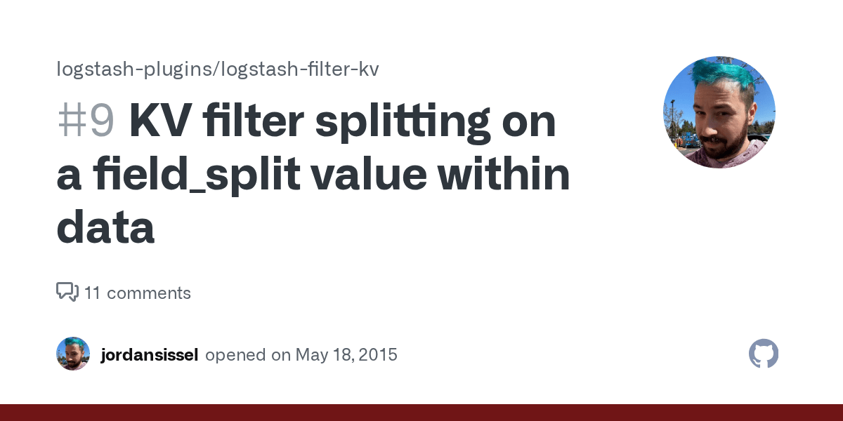 KV filter splitting on a field_split value within data · Issue 9