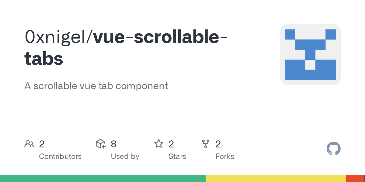 GitHub 0xnigel/vuescrollabletabs A scrollable vue tab component