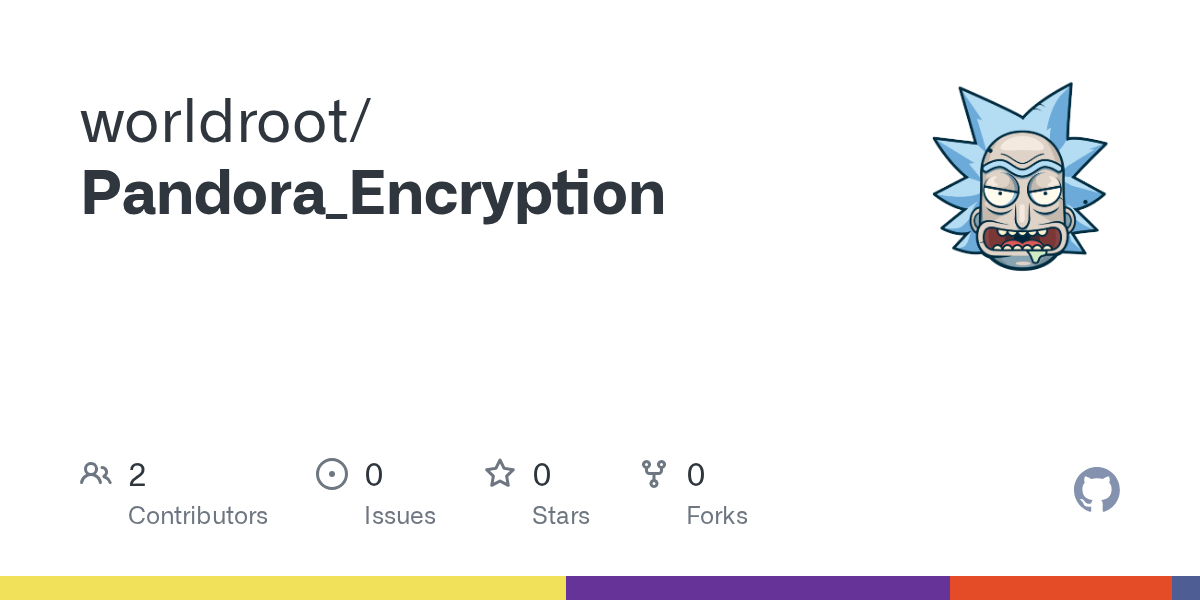 GitHub worldroot/Pandora_Encryption