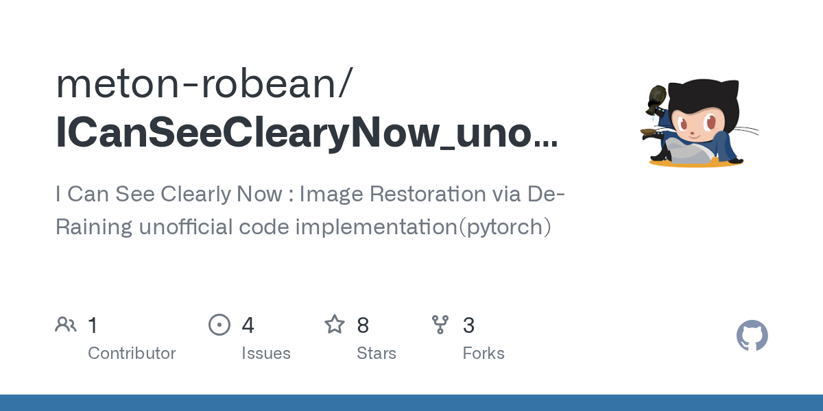 GitHub metonrobean/ICanSeeClearyNow_unofficial I Can See Clearly