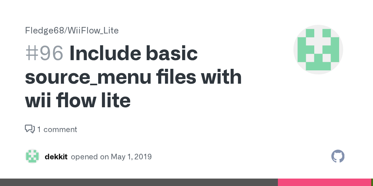 Include basic source_menu files with wii flow lite · Issue 96